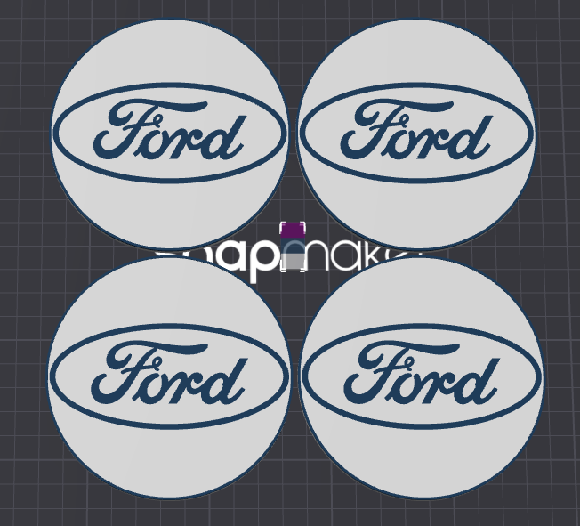 Ford coaster with Holder