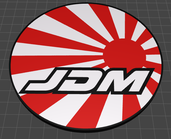 Japanese Domestic Market coaster with Holder