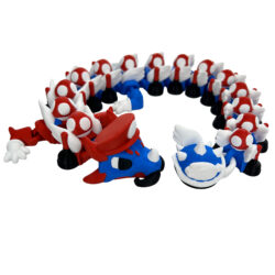 Plumber Articulated Dragon (Mario)