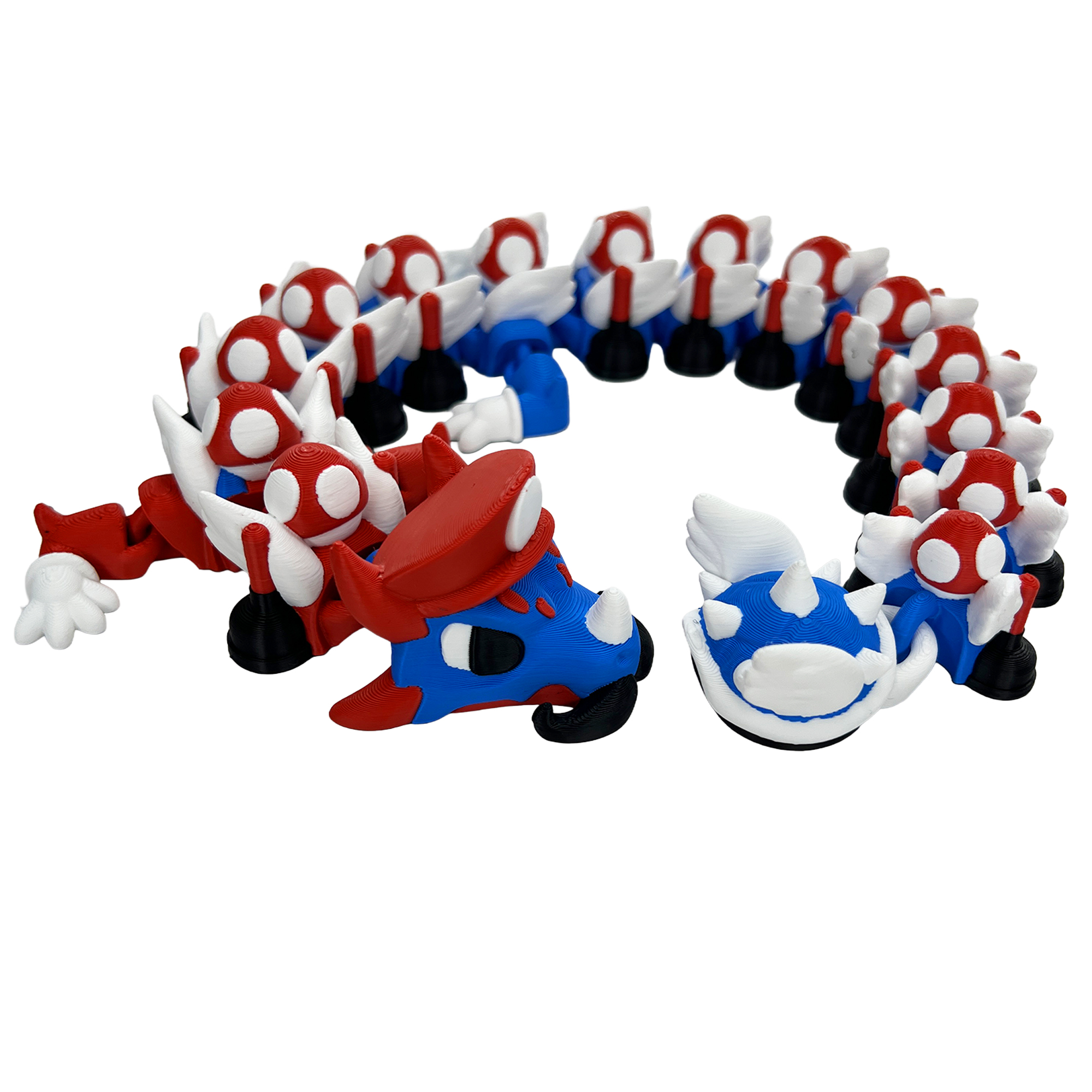 Plumber Articulated Dragon (Mario)