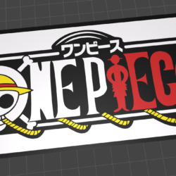 One Piece Keychain & Logo