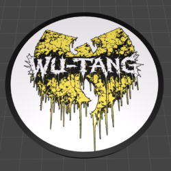 Wu-Tang Coaster with Holder